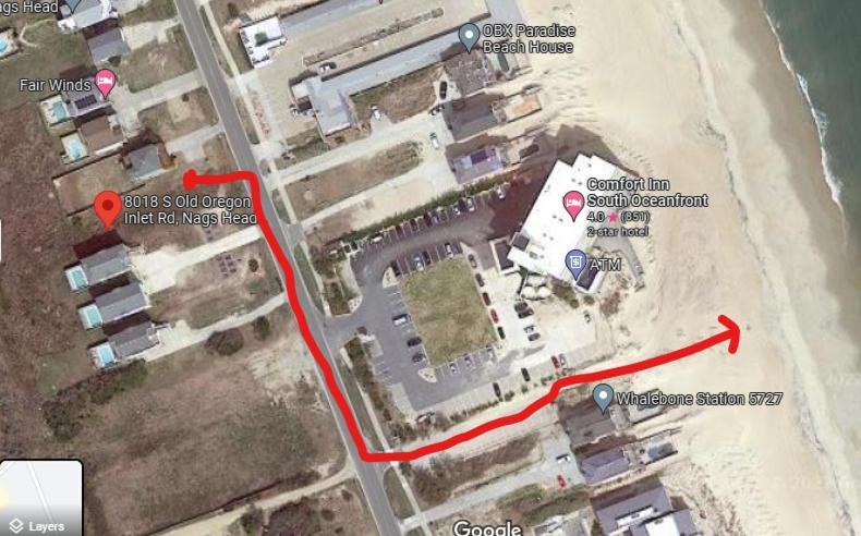נאגס הד 8018 Beach Rd, Semi-Oceanfront, Pool/Hot Tub מראה חיצוני תמונה